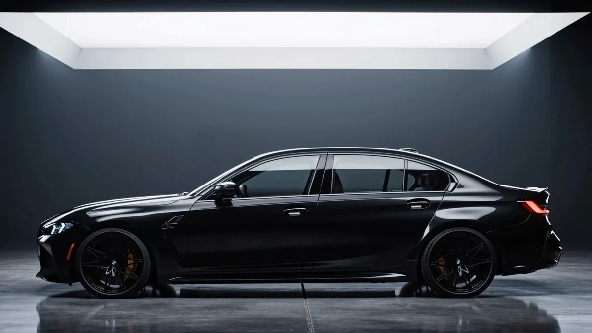 BMW M3 without window tint