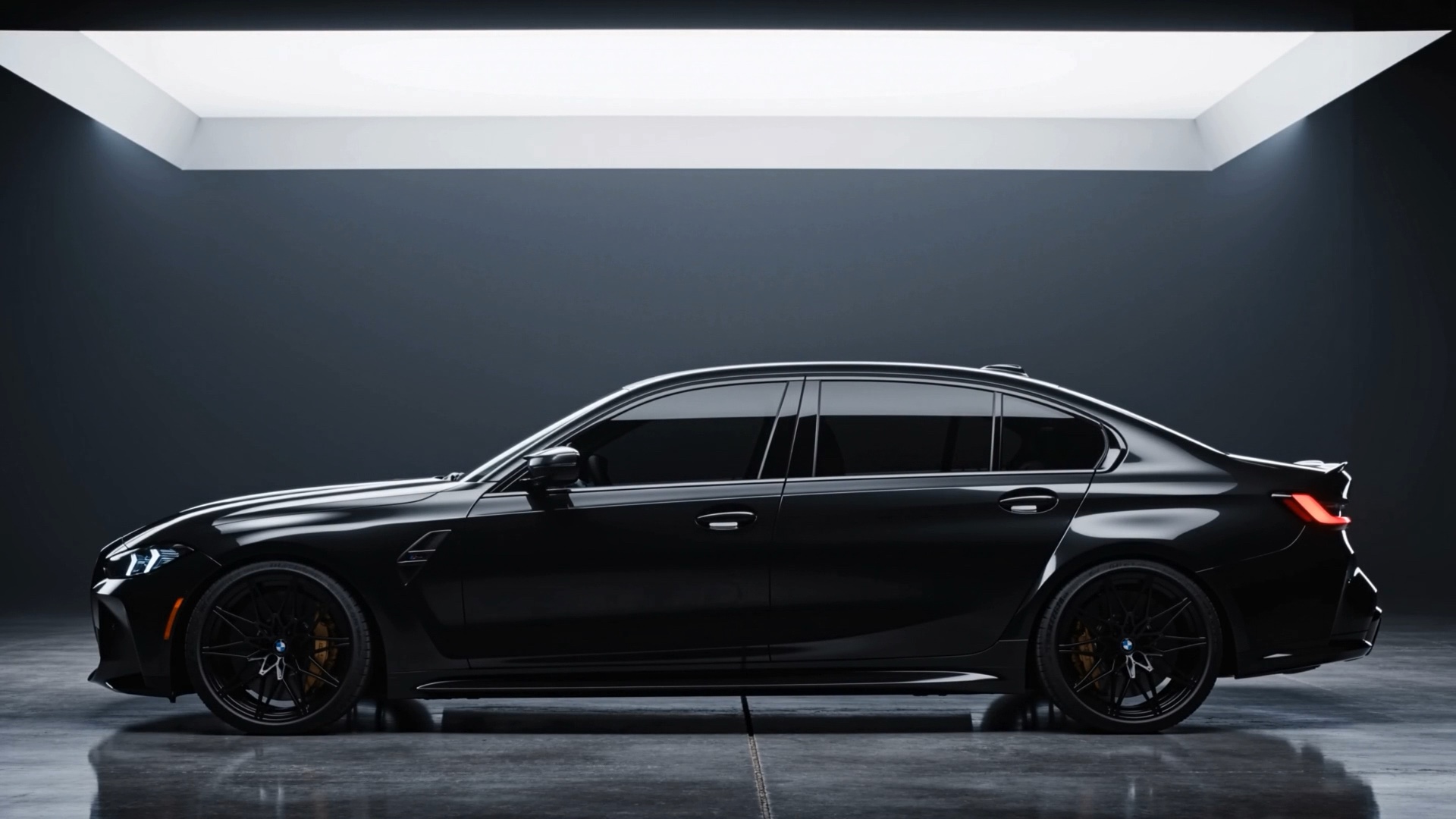 BMW M3 with ceramic window tint
